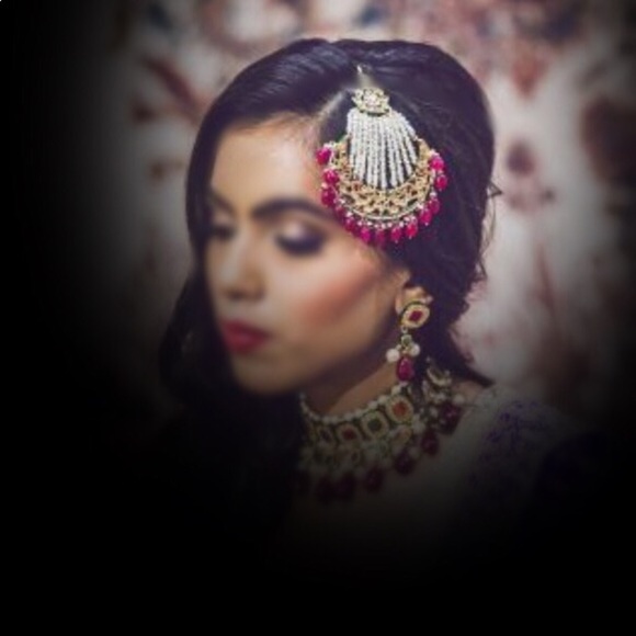 Indian Jhoomar kundan work gold plated 925 silver